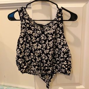Forever 21 floral Crop top